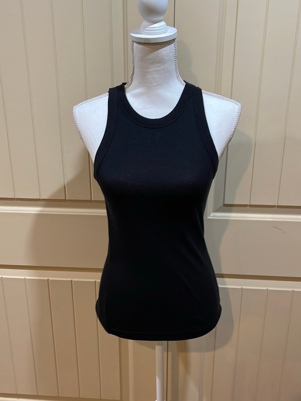 Vince Women's Black Racerback Tank Top